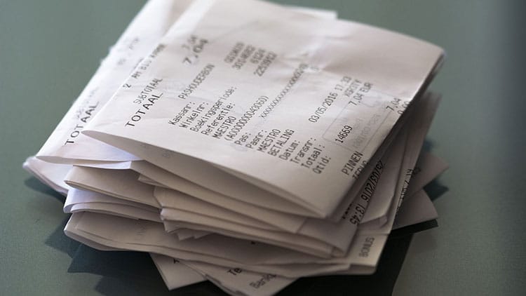 Bill - invoice - receipt